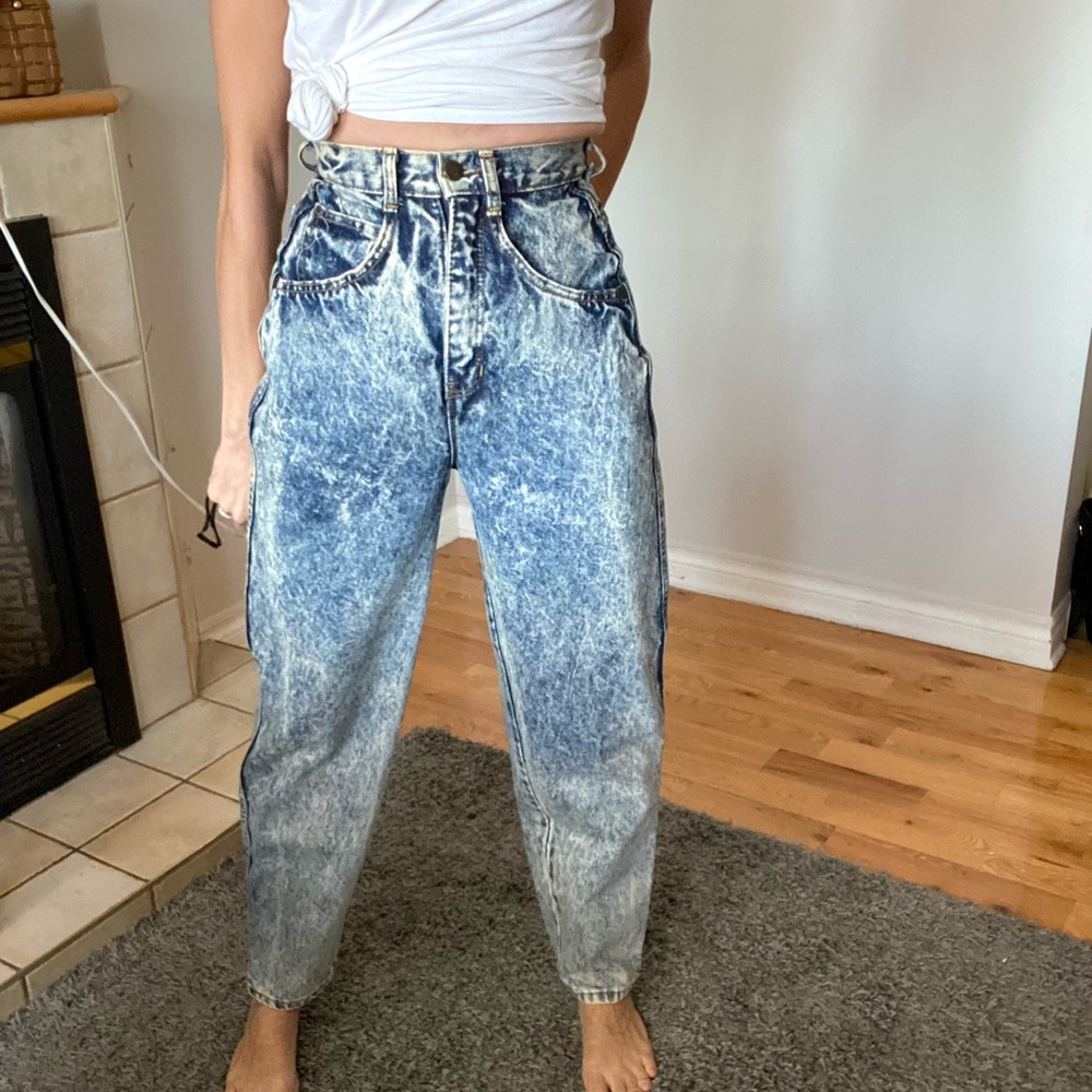 Vintage Acid Wash Jeans - 1980’s - Picture 9 of 16